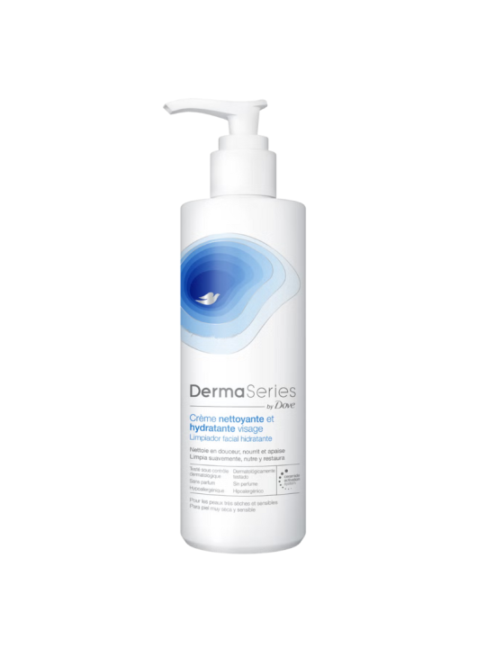 DermaSeries limpiador facial Hidratante 250 ml