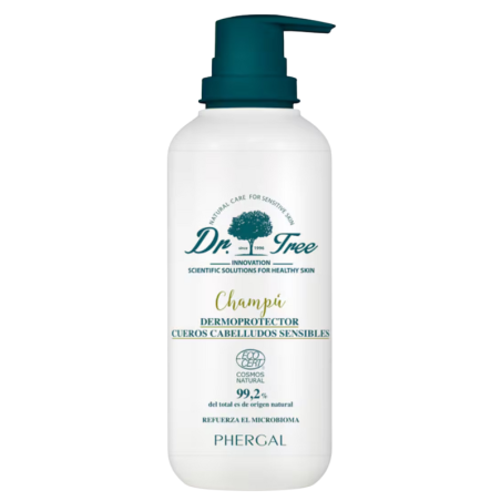 Dr. Tree champú Dermoprotector Cuero Cabelludo Sensible 400 ml