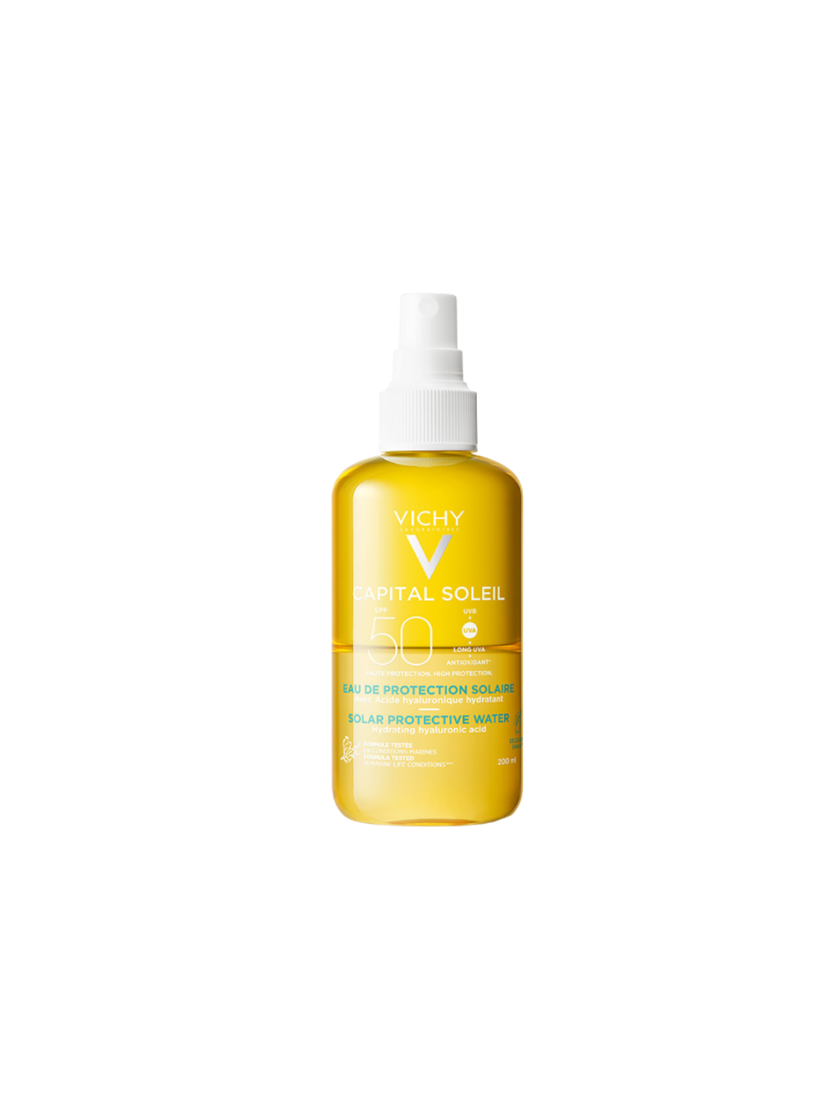 Vichy Capital Soleil Agua protección Hidratante SPF 50 200 ml