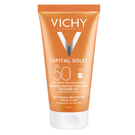 Vichy Capital Soleil emulsión Tacto Seco SPF 50 50 ml