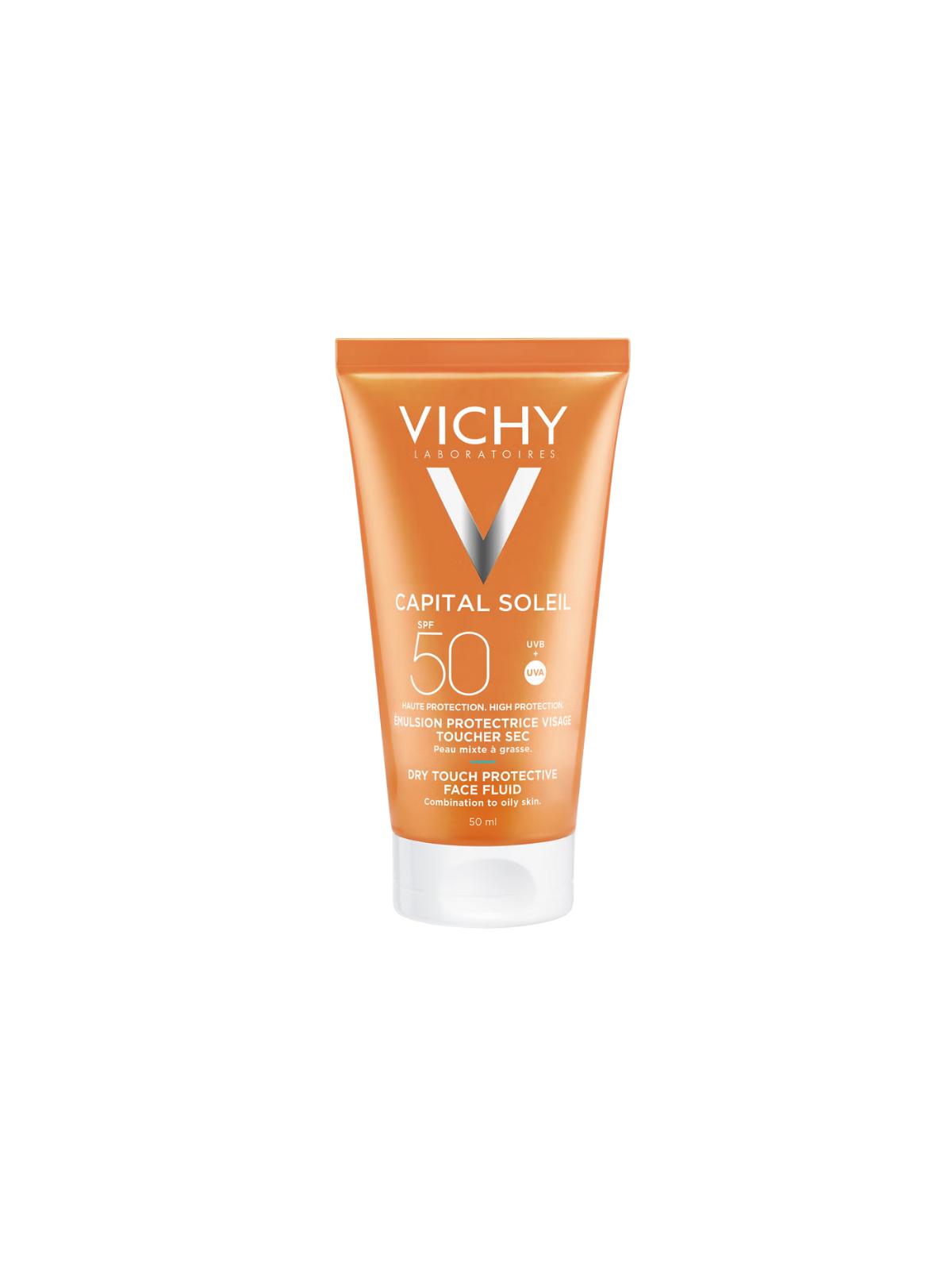 Vichy Capital Soleil emulsión Tacto Seco SPF 50 50 ml