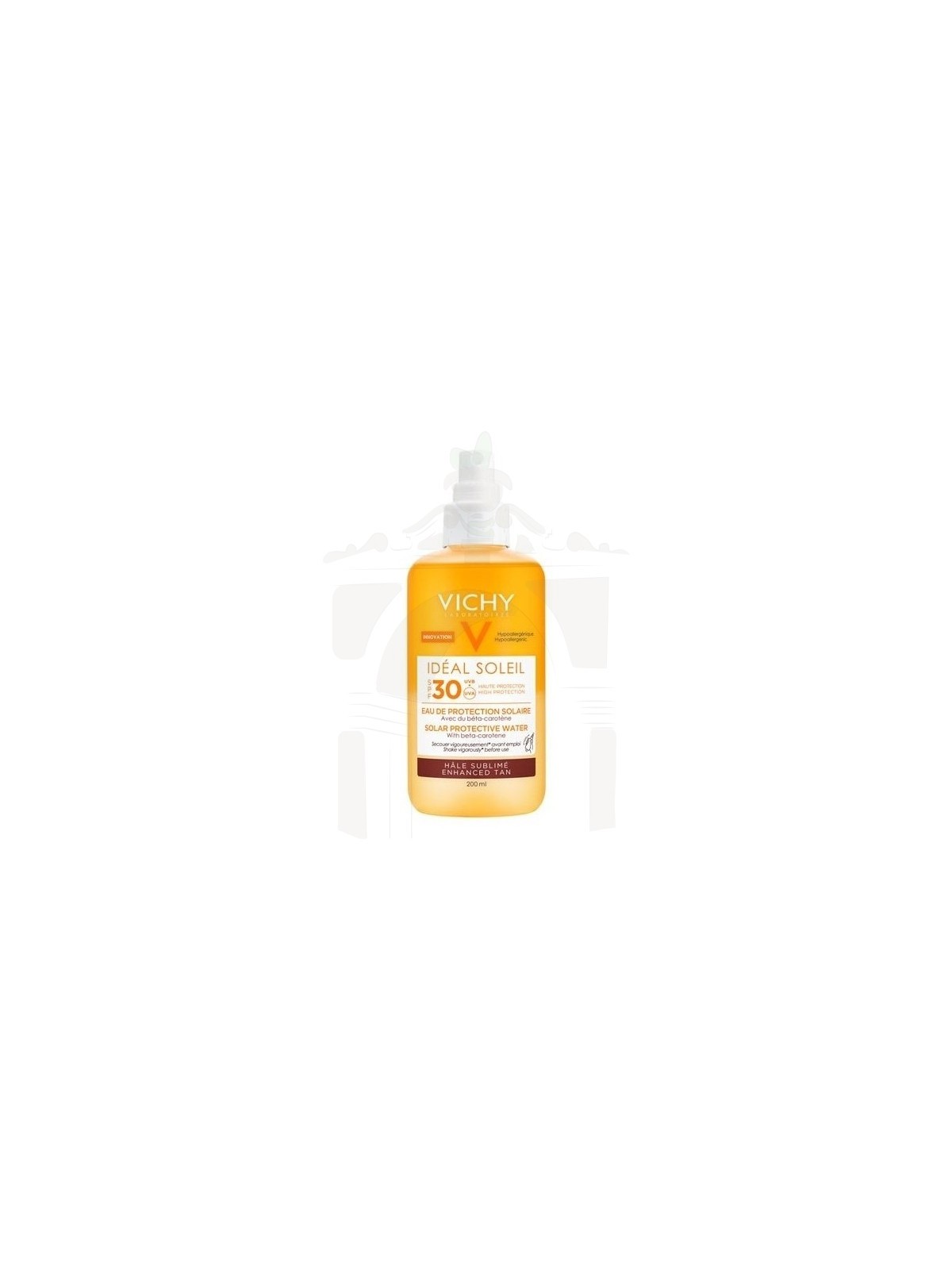 Vichy Ideal Soleil Agua protección Luminosidad SPF 30 200 ml