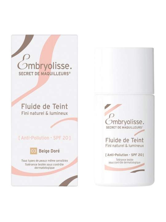 Embryolisse maquillaje fluido Beige Dore 03 SPF 20 30 ml