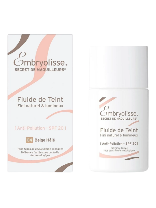 Embryolisse maquillaje fluido Beige Hale 04 SPF 20 30 ml