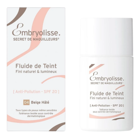 Embryolisse maquillaje fluido Beige Hale 04 SPF 20 30 ml