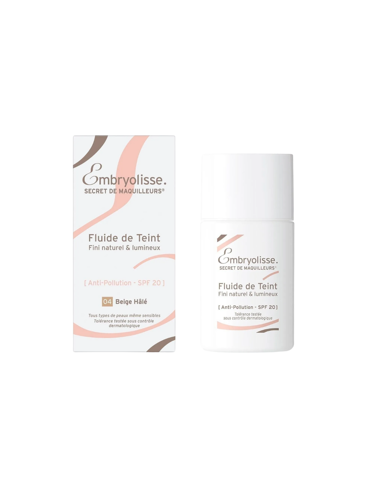 Embryolisse maquillaje fluido Beige Hale 04 SPF 20 30 ml