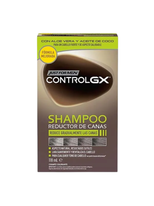 Just for men Control gx champú reductor de canas