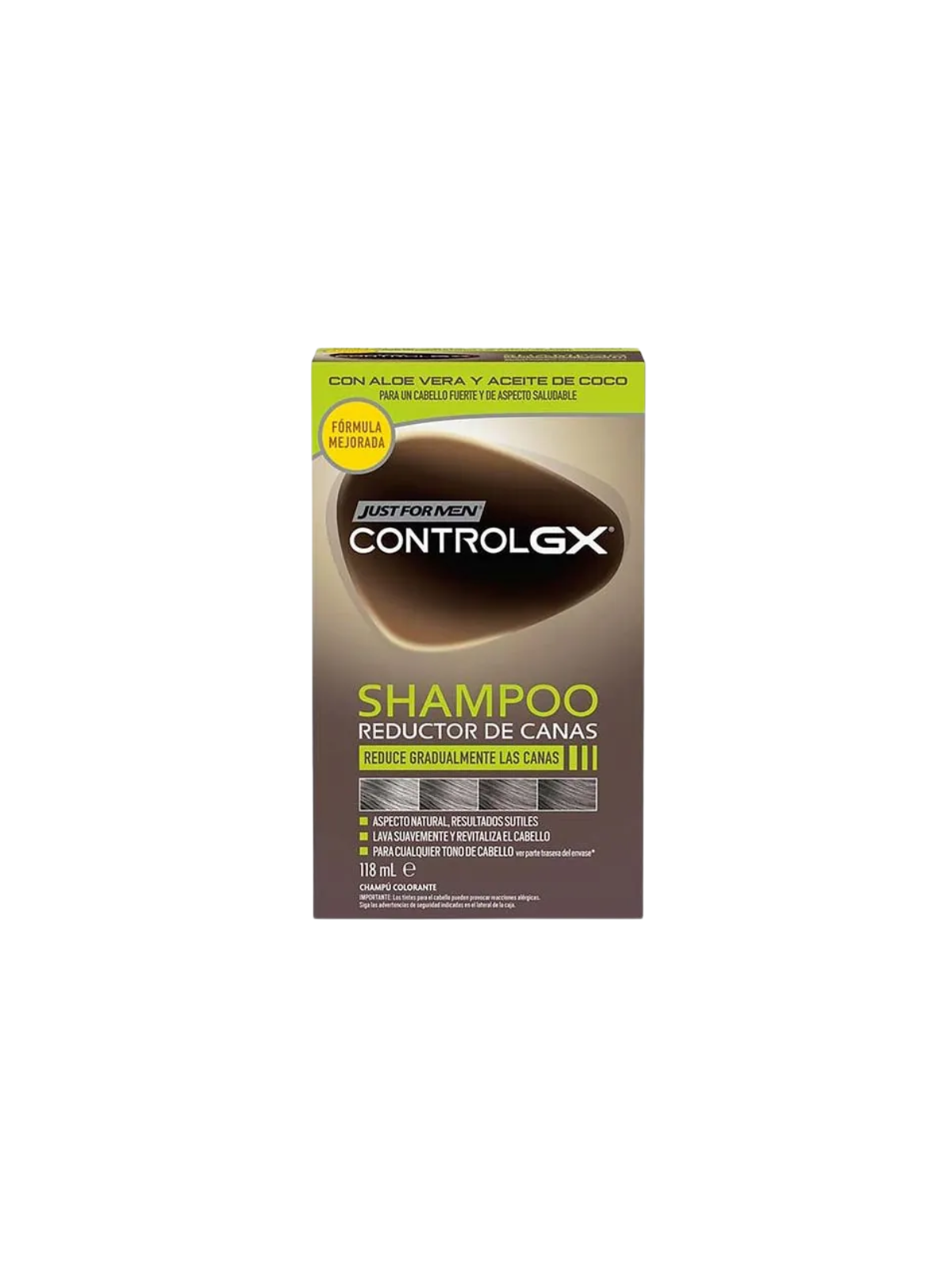 Just for men Control gx champú reductor de canas