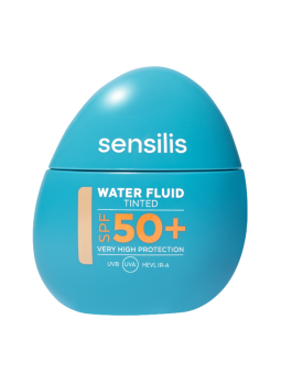 Sensilis water fluid SPF50+ con color 40 ml