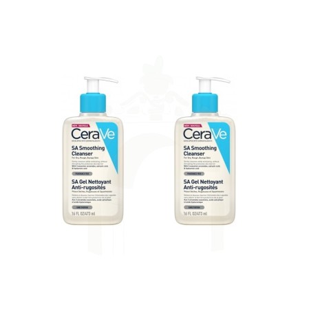 Cerave limpiador anti-rugosidades 2 X 473 ml 25% en 2º unidad