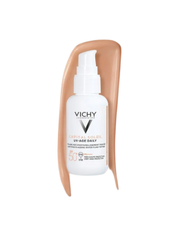 Vichy Capital Soleil Water Fluid Age SPF 50 con Color 40 ml