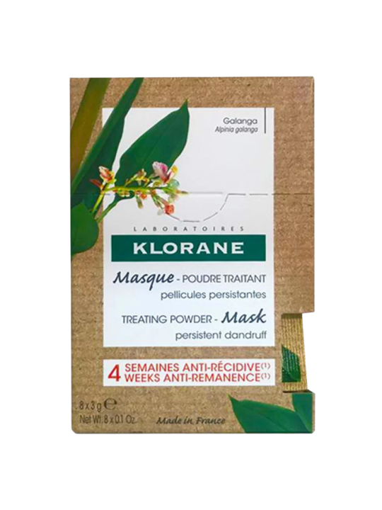 Klorane mascarilla polvo tratante a la galanga sobres