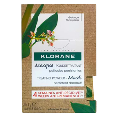 Klorane mascarilla polvo tratante a la galanga sobres