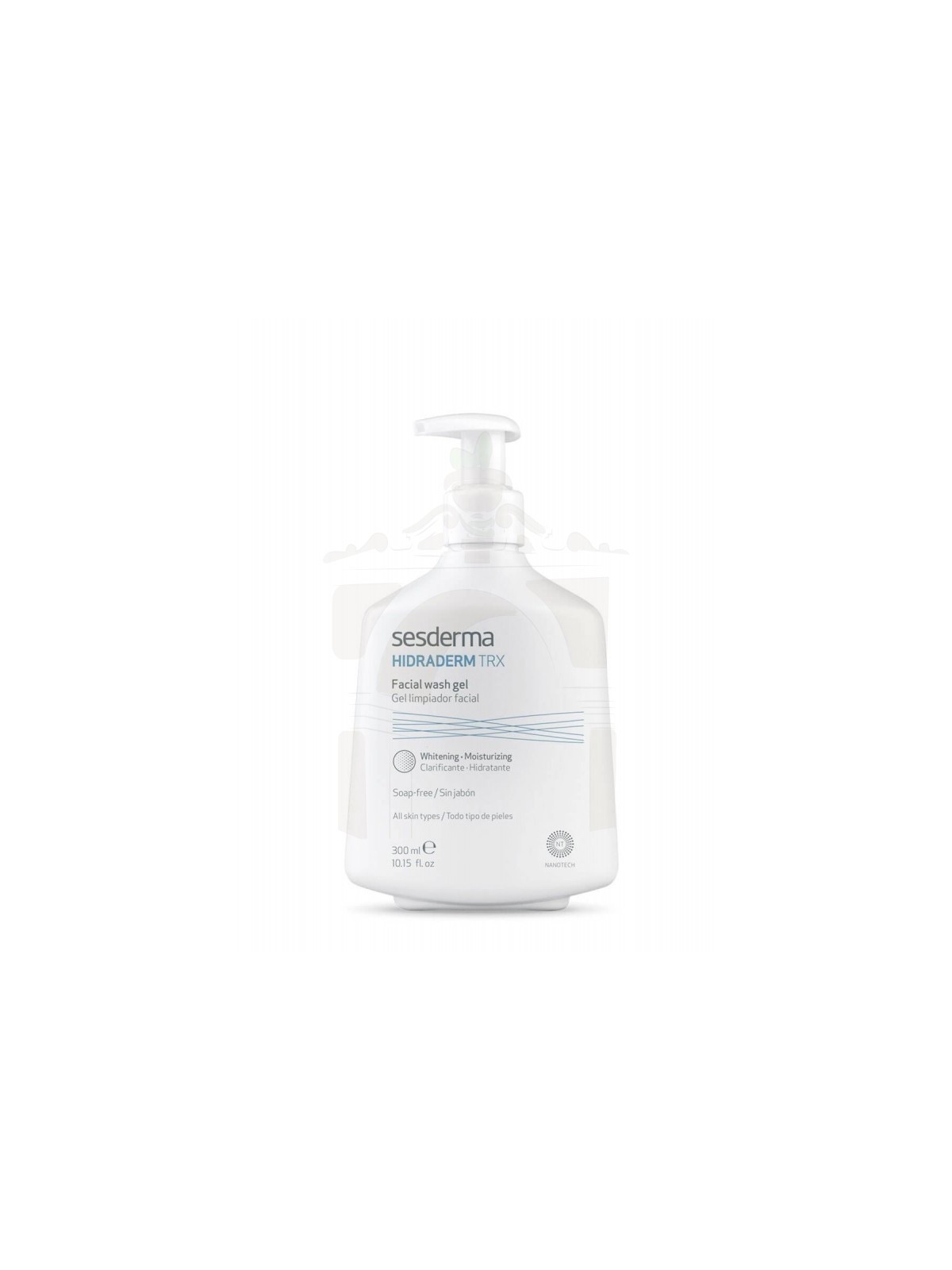 HIDRADERM TRX GEL LIMPIADOR FACIAL SIN JABON 1 ENVASE 300 ML