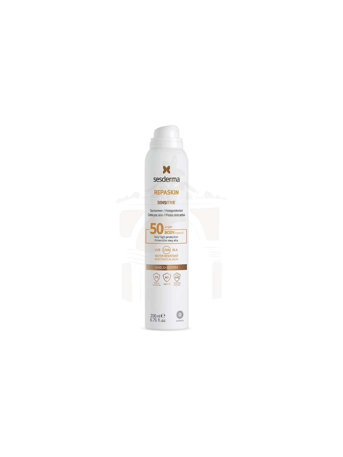 Sesderma Repaskin Sensitive SPF 50+ 200 ml