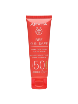 Apivita bee sun safe spf 50 gel crema con color 50 ml
