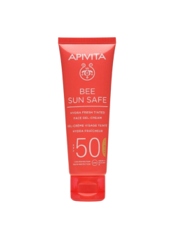 Apivita bee sun safe spf 50 crema facial con color