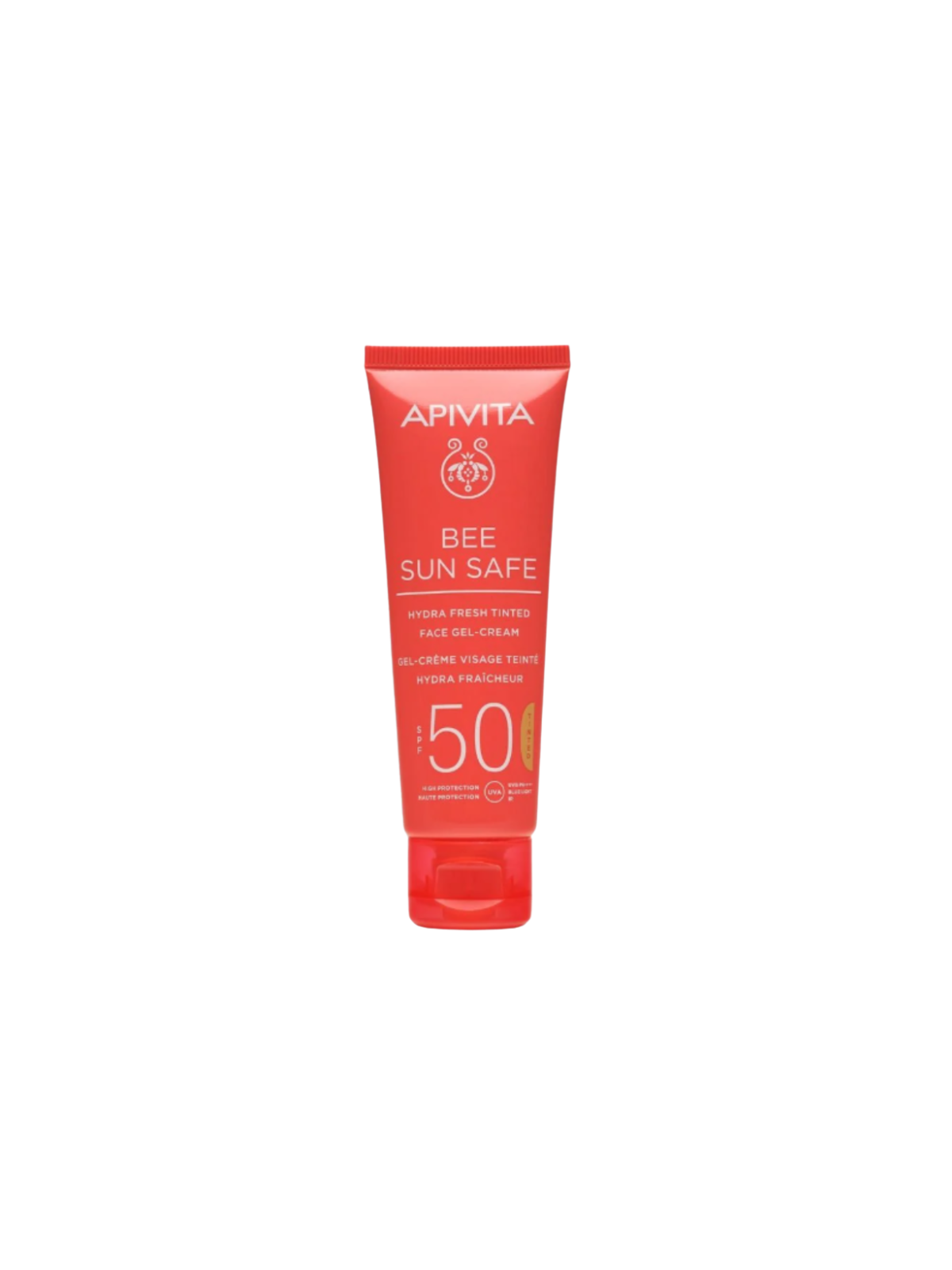 Apivita bee sun safe spf 50 crema facial con color