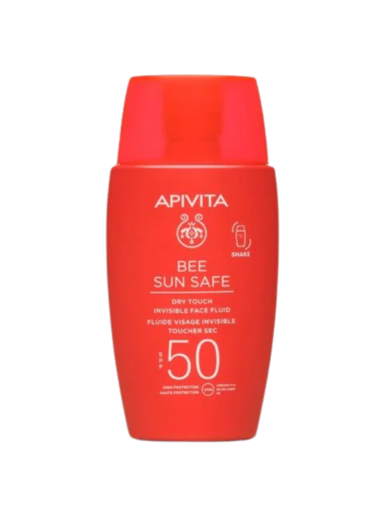 Apivita bee sun safe fluido facial invisible spf 50 toque seco