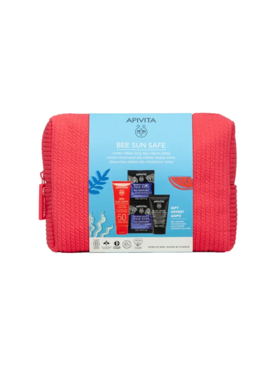 Apivita bee sun safe neceser hydra fresh face gel crema spf 50