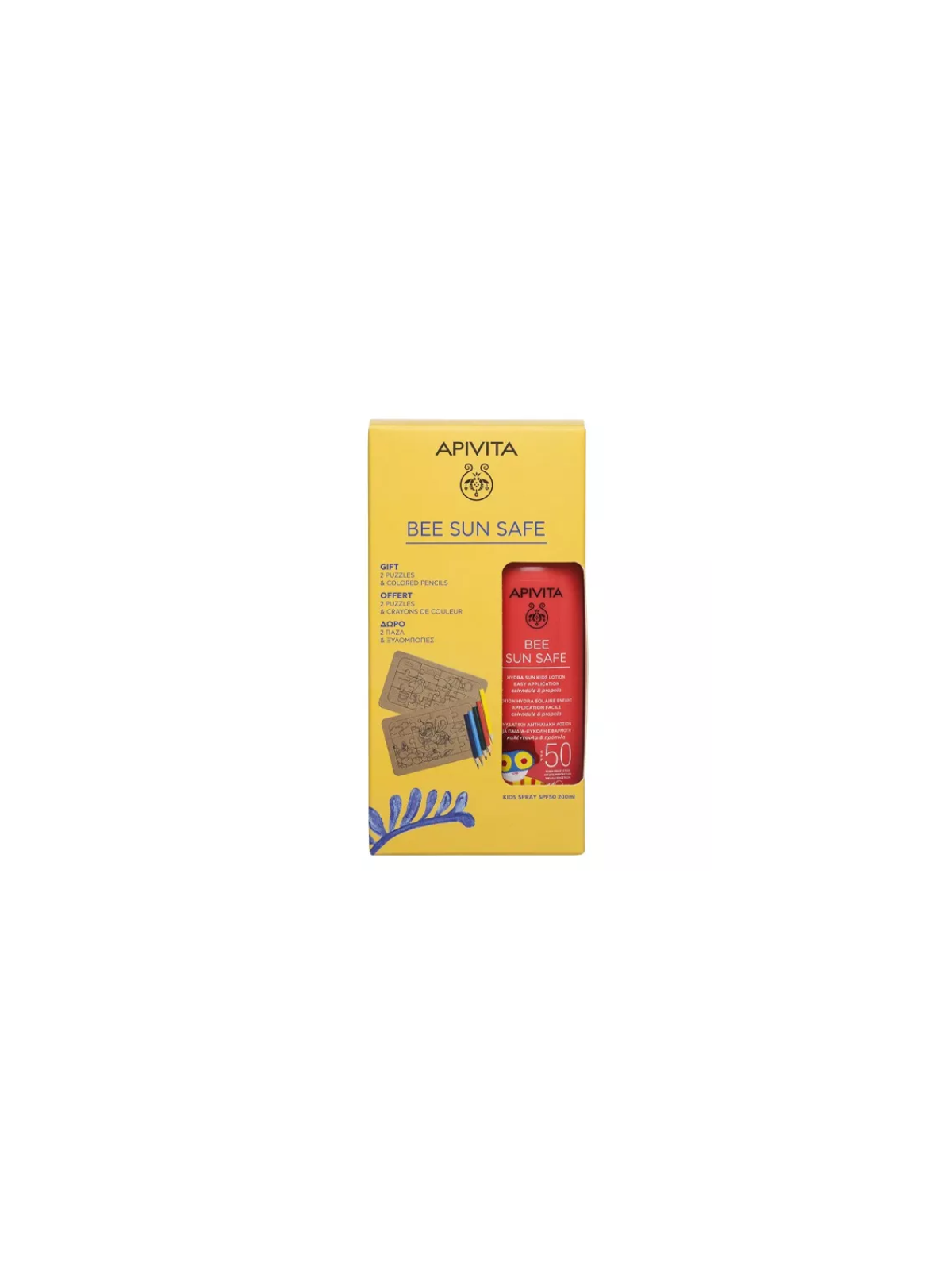 Apivita Bee Sun Safe Infantil SPF 50 200 ml