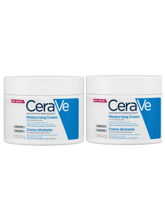 Cerave duplo crema hidratante 2 x 340g