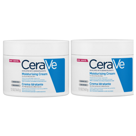 Cerave duplo crema hidratante 2 x 340g