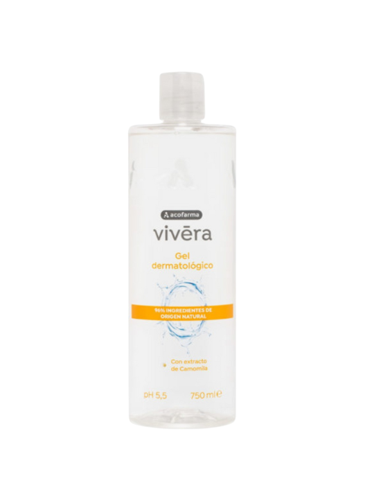 Acofarma Vivera Camomila gel dermatológico cero 750 ml