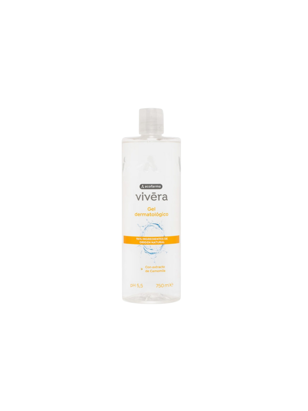 Acofarma Vivera Camomila gel dermatológico cero 750 ml