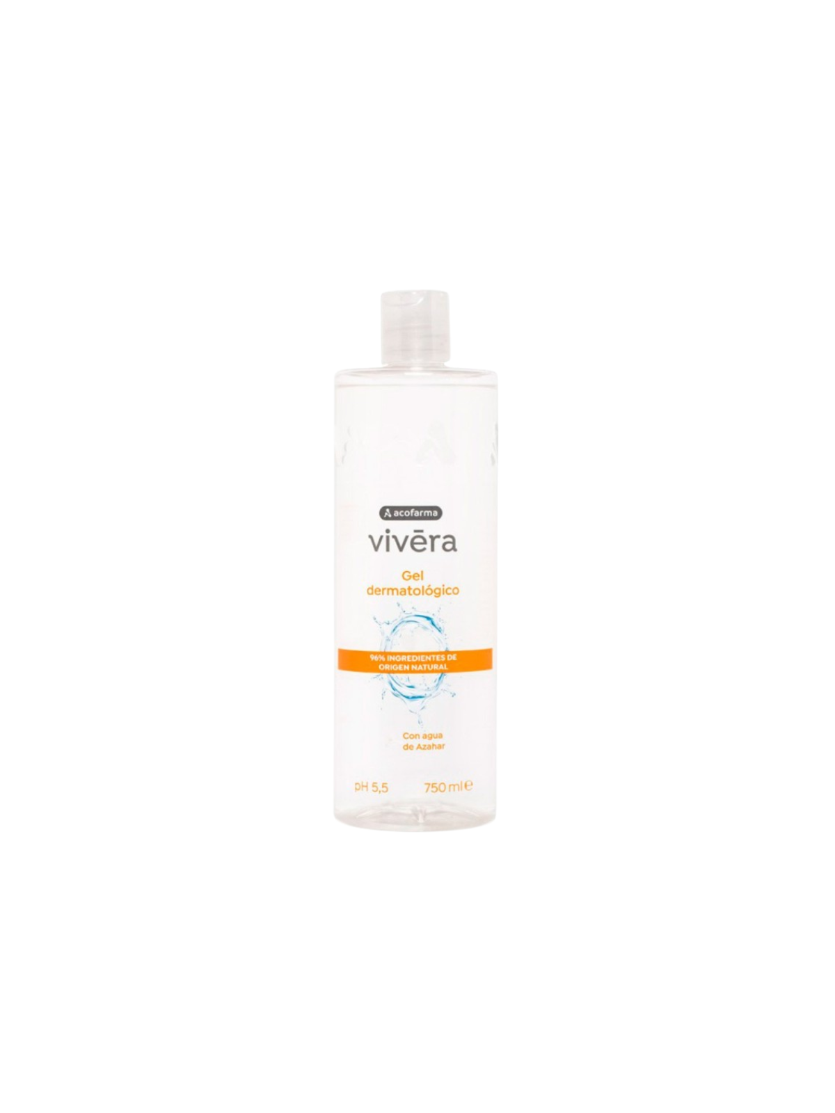 Acofarma Vivera Flor de Azahar gel dermatológico cero 750 ml