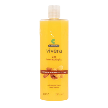 Acofarma Vivera Aceite de Almendras Dulces y Miel gel dermatológico 750 ml