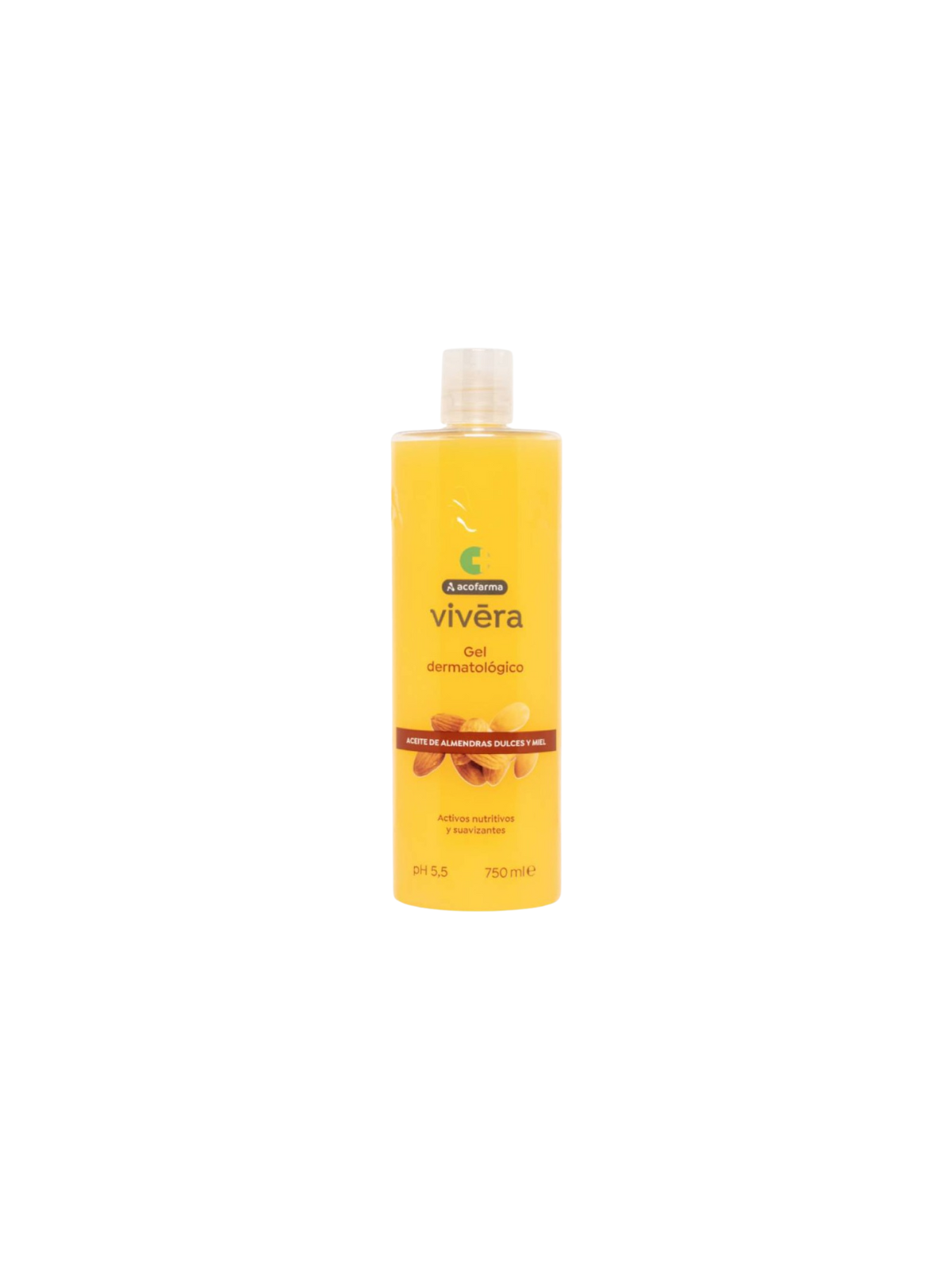Acofarma Vivera Aceite de Almendras Dulces y Miel gel dermatológico 750 ml