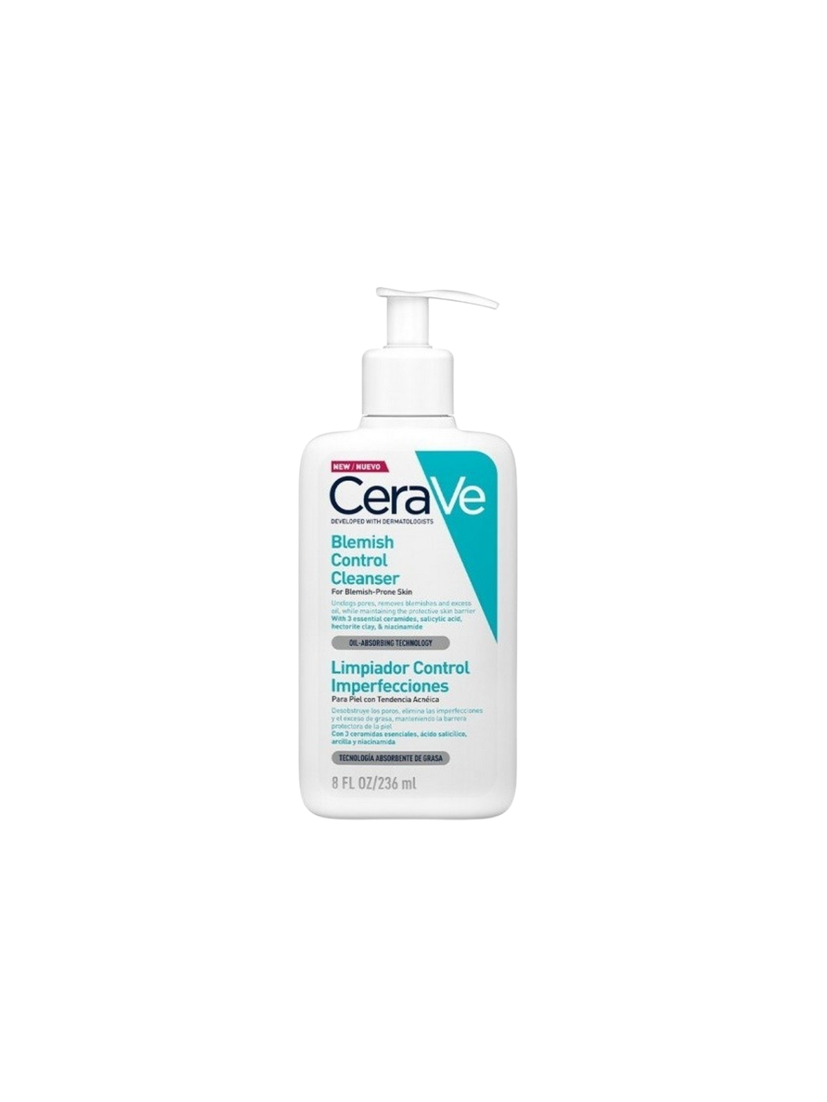 Cerave limpiador Control Imperfecciones 236ml