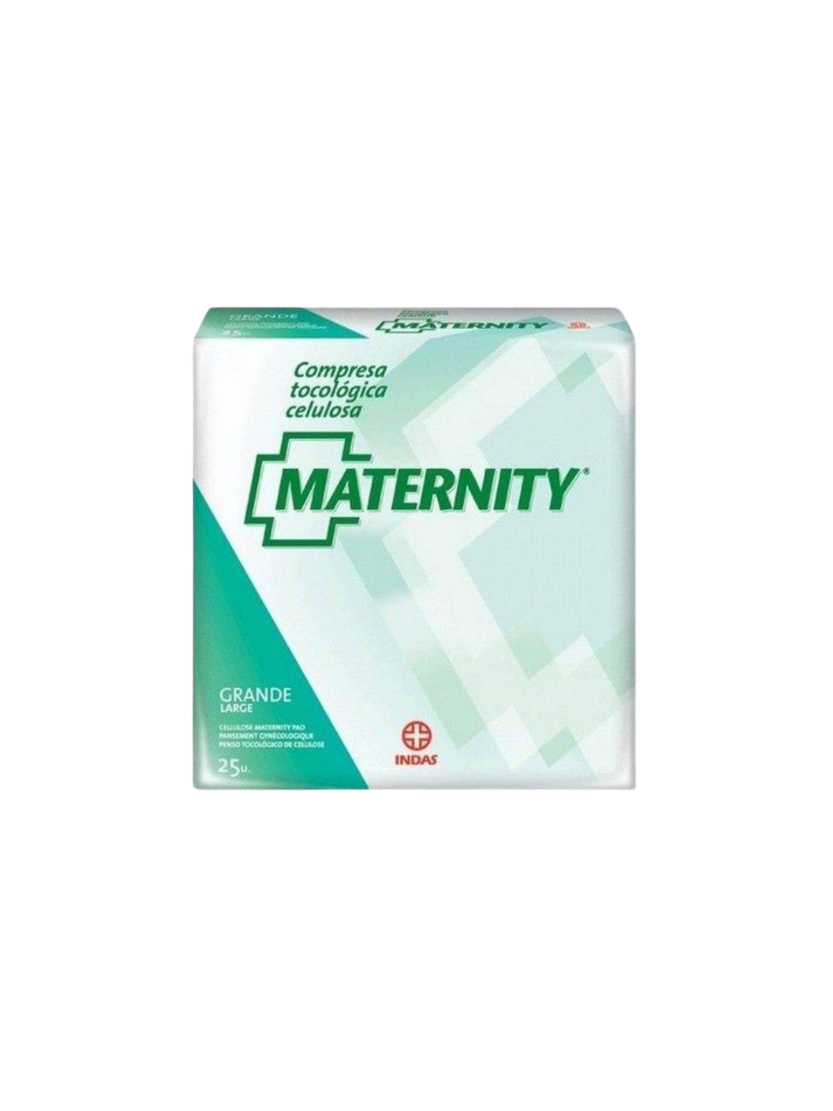Indas Maternity compresas tocológicas celulosa 25 unidades