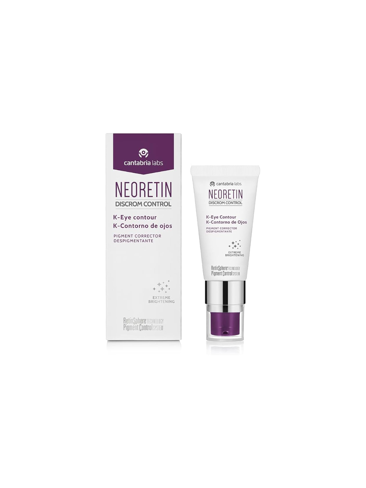Neoretin discrom control k- contorno de ojos despigmentante