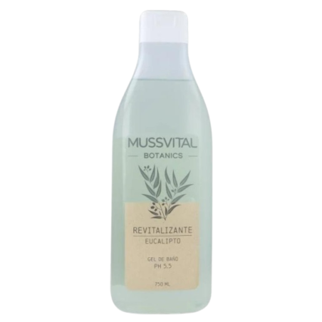 Mussvital essentials botanics gel de baño eucalipto 1 envase 750ml