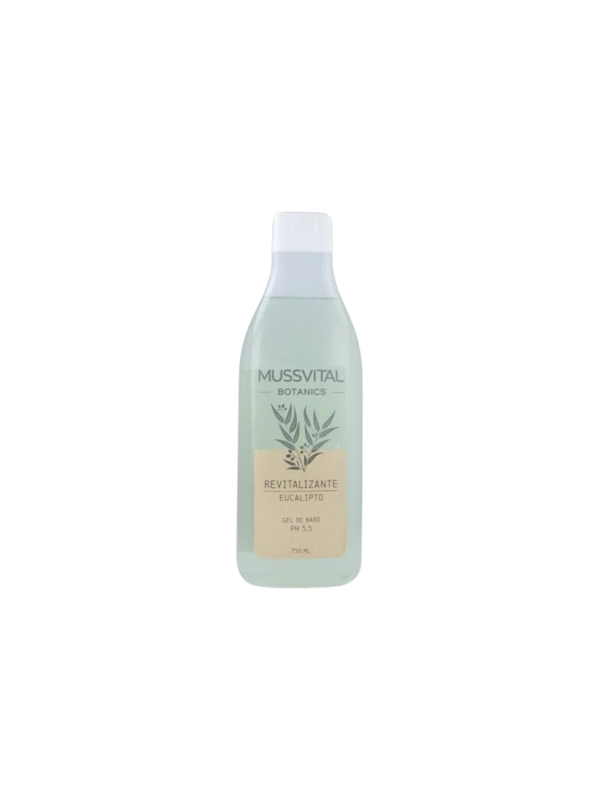 Mussvital essentials botanics gel de baño eucalipto 1 envase 750ml