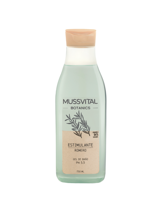 Mussvital essentials botanics gel de baño romero 1 envase 750 ml