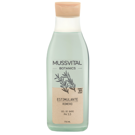 Mussvital essentials botanics gel de baño romero 1 envase 750 ml