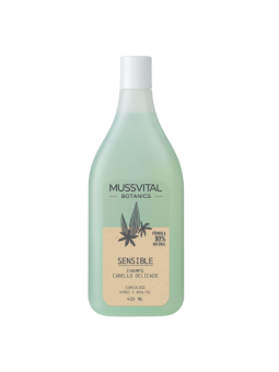 Mussvital botanics champú cabello sensible y delicado 1 envase 400ml