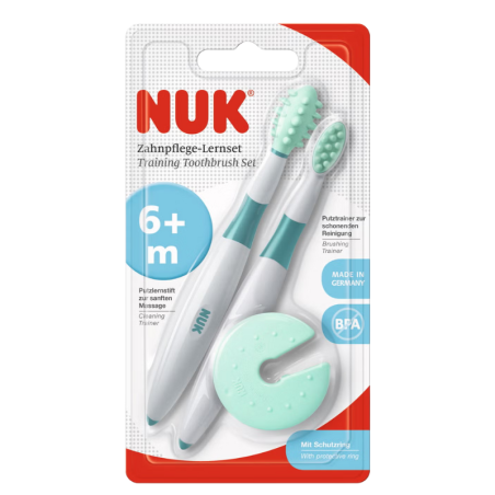 Nuk set de cepillo dental Entrena