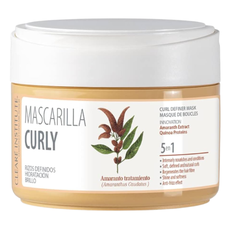 Cleare institute mascarilla curly 300 ml