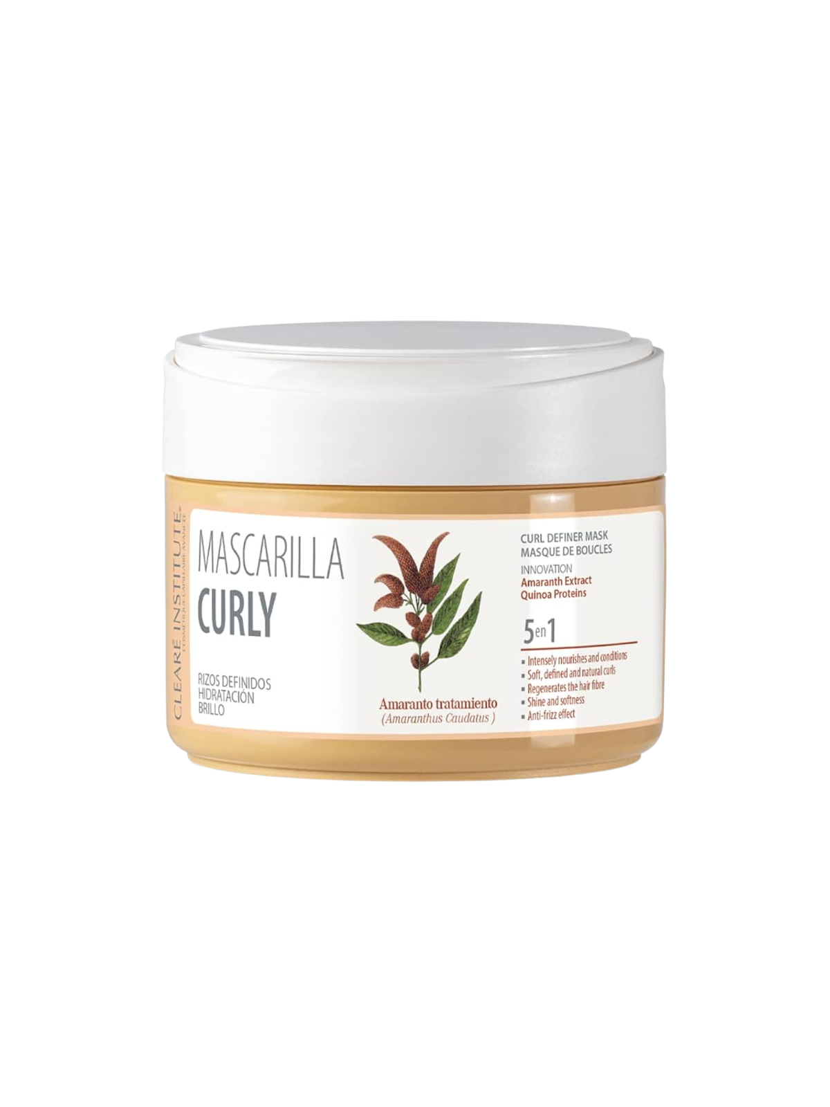 Cleare institute mascarilla curly 300 ml
