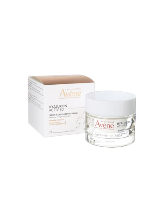 Avène Pack Hyaluron Activ B3 Crema Regeneradora Celular 50 ml + Sérum 10 ml + Agua Termal