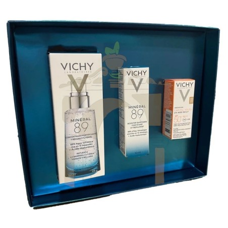 VICHY COFRE MINERAL 89 HIDRATANTE 50ML + MINERAL 89 SERUM 10 ML