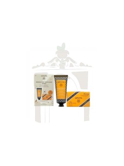 Apivita pack crema de manos y pastilla de jabón