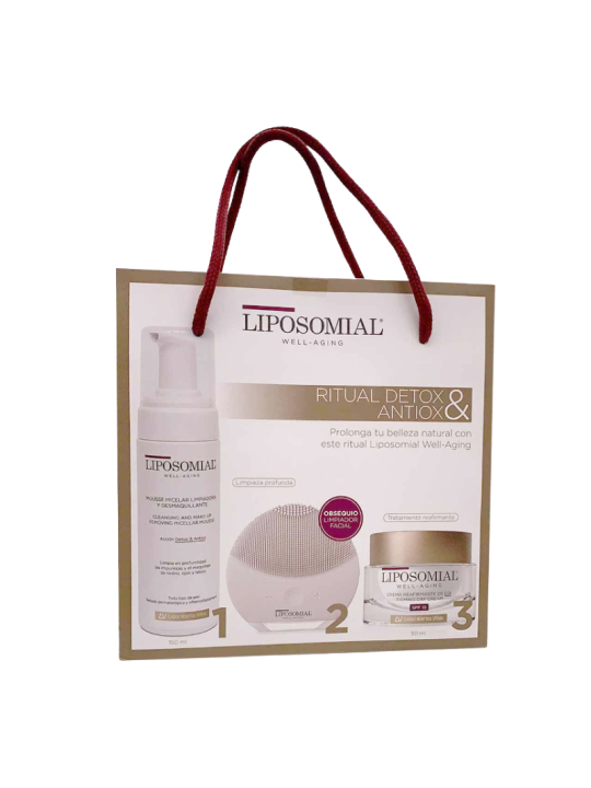 Liposomial pack well aging
