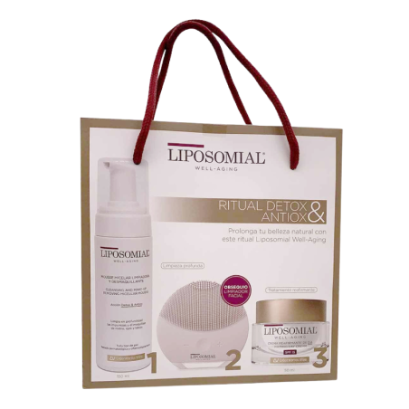 Liposomial pack well aging