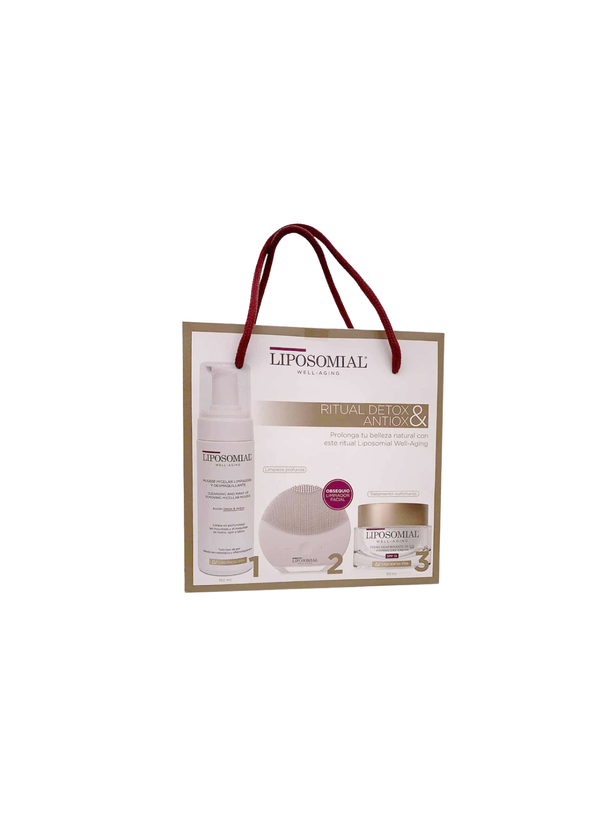 Liposomial pack well aging