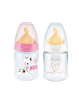 Nuk biberon fc+ pp látex con control de temperatura 150 ml
